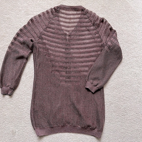 Boxy Long Knit Cardigan by Ports 1961 - Picture 3 of 6